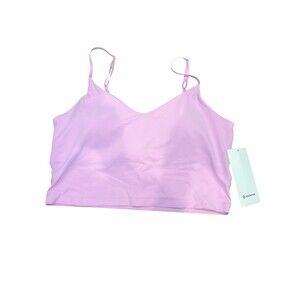 Lululemon Align Cropped Tank Vita Pink Size 14